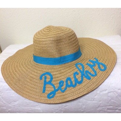 Fun Floppy "Beachy" Beach Sun Hat + Retro Merchandising Display Prop + One Size  eb-33768646